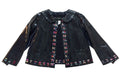 CHANEL CC Mark Ribbon  leather Jacket Size 40