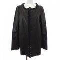CHANEL 09A Leather Jacket Size 34