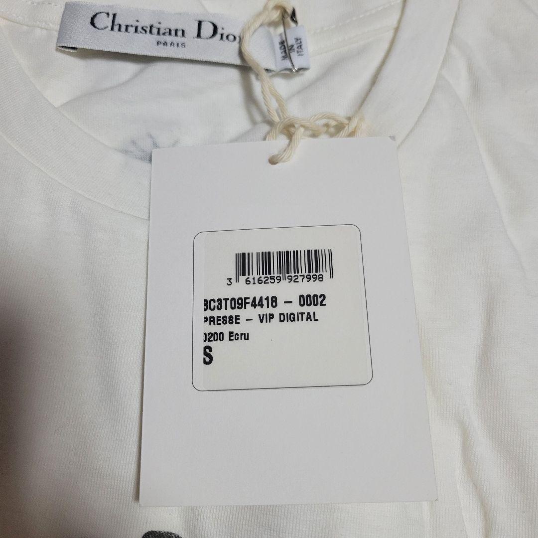 Christian Dior 22AW "Sisterhood Is Global" Print T-Shirt White Size XS