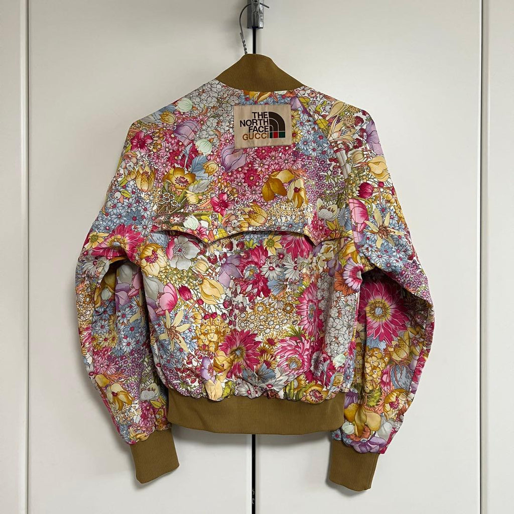 GUCCI x THE NORTH FACE Floral Bomber Jacket Size XS