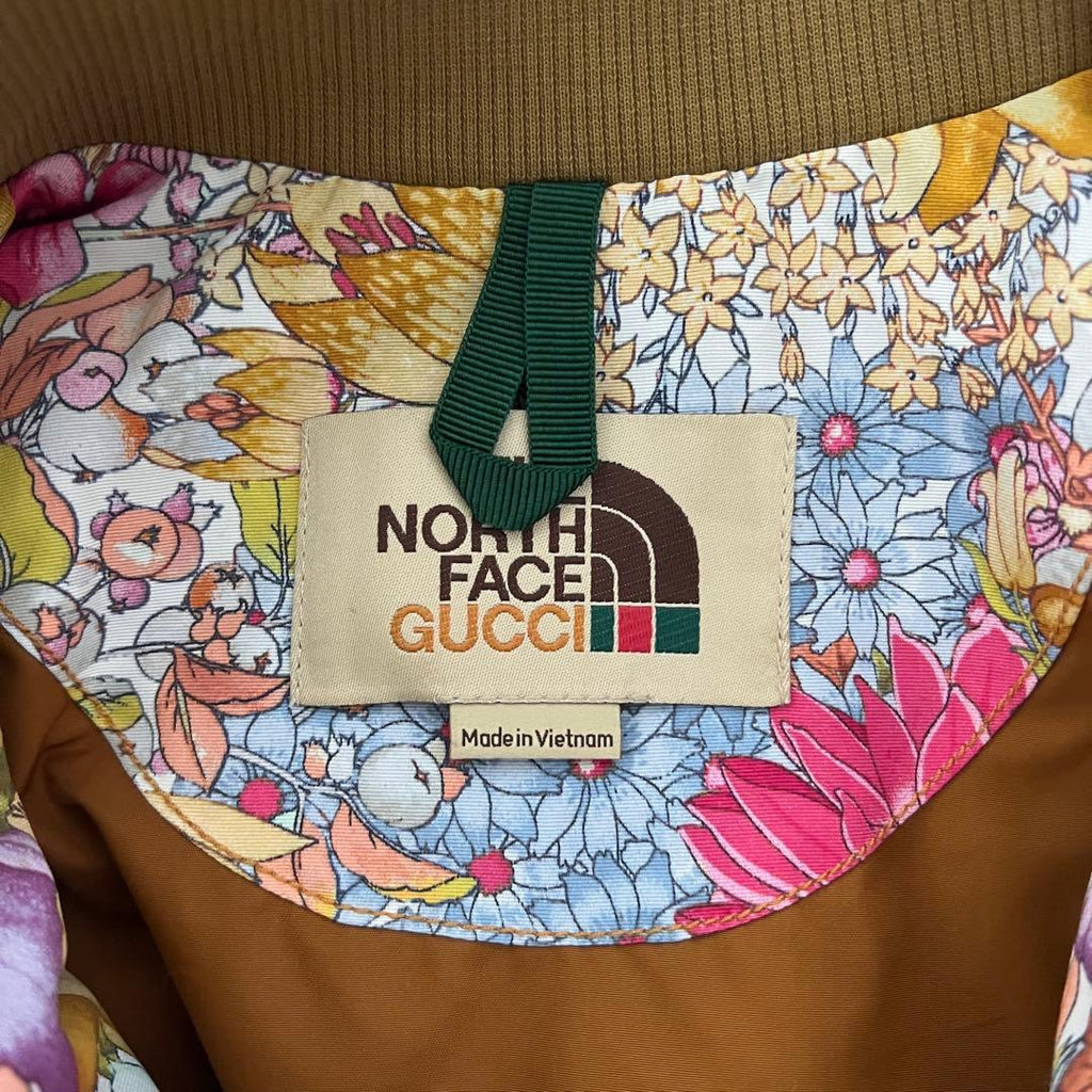 GUCCI x THE NORTH FACE Floral Bomber Jacket Size XS