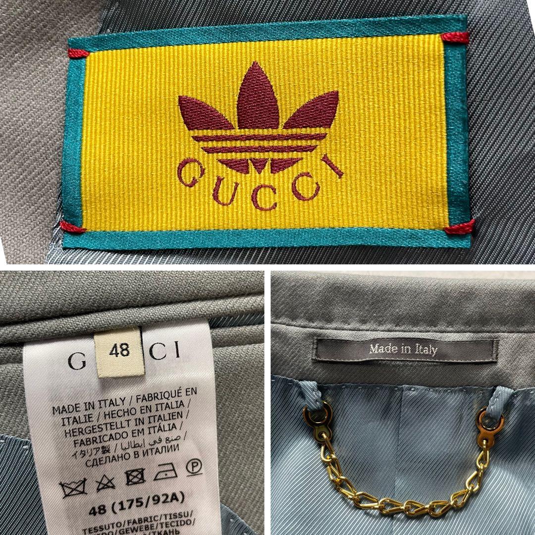 GUCCI x Adidas Tailored Jacket Grey Size 48
