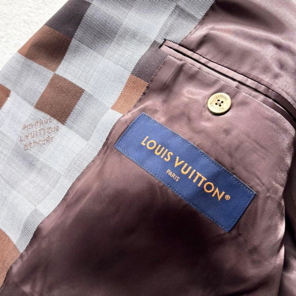 LOUIS VUITTON 24AW ダモフラージュジャケット シルクブレンド サイズ54 (L-XL)