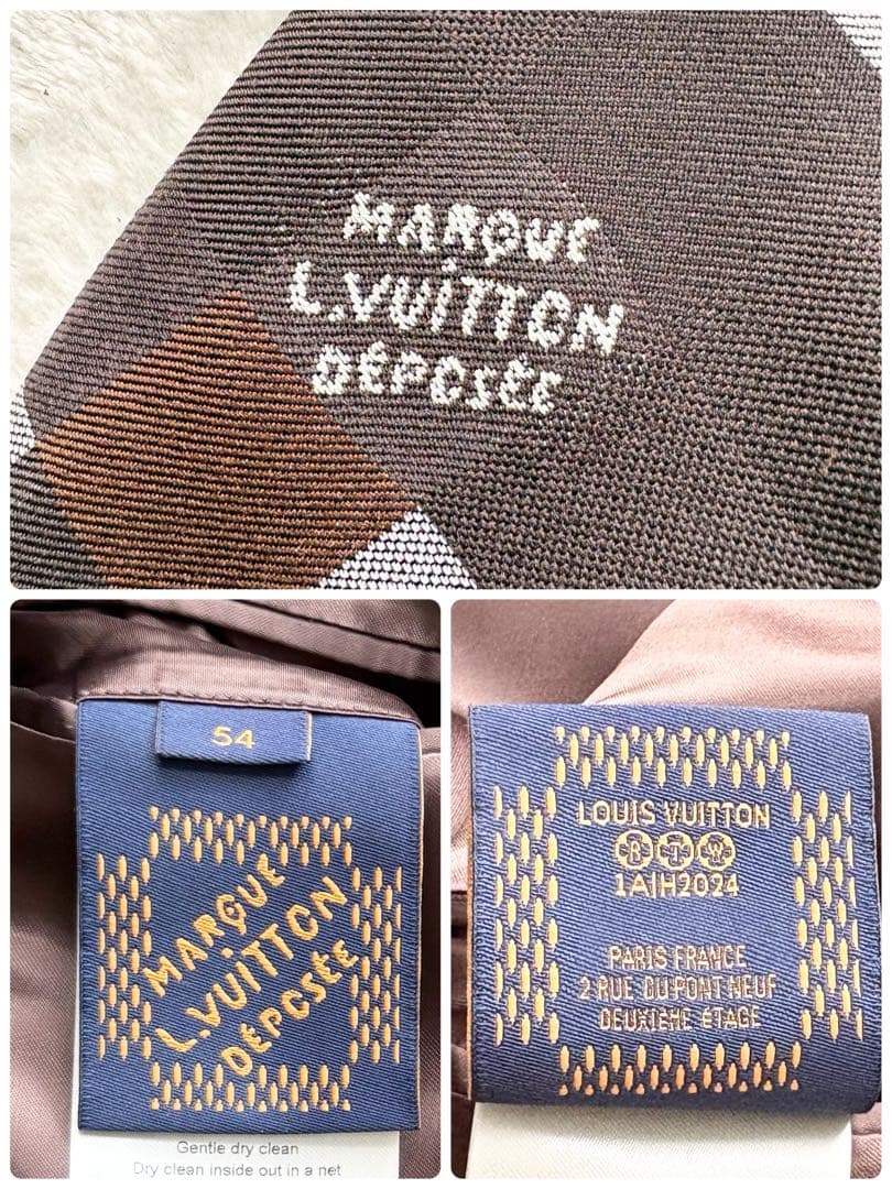 LOUIS VUITTON 24AW ダモフラージュジャケット シルクブレンド サイズ54 (L-XL)