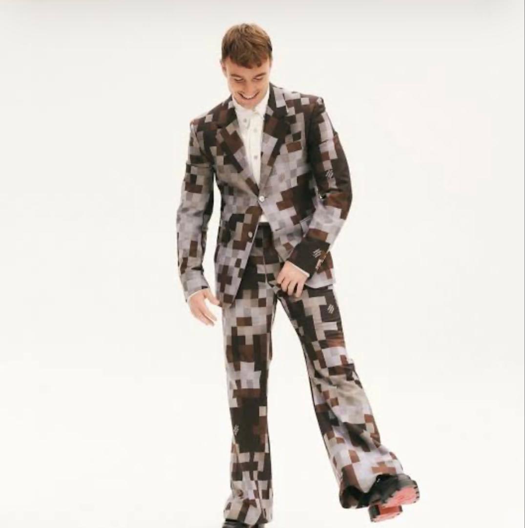 LOUIS VUITTON 24AW ダモフラージュジャケット シルクブレンド サイズ54 (L-XL)