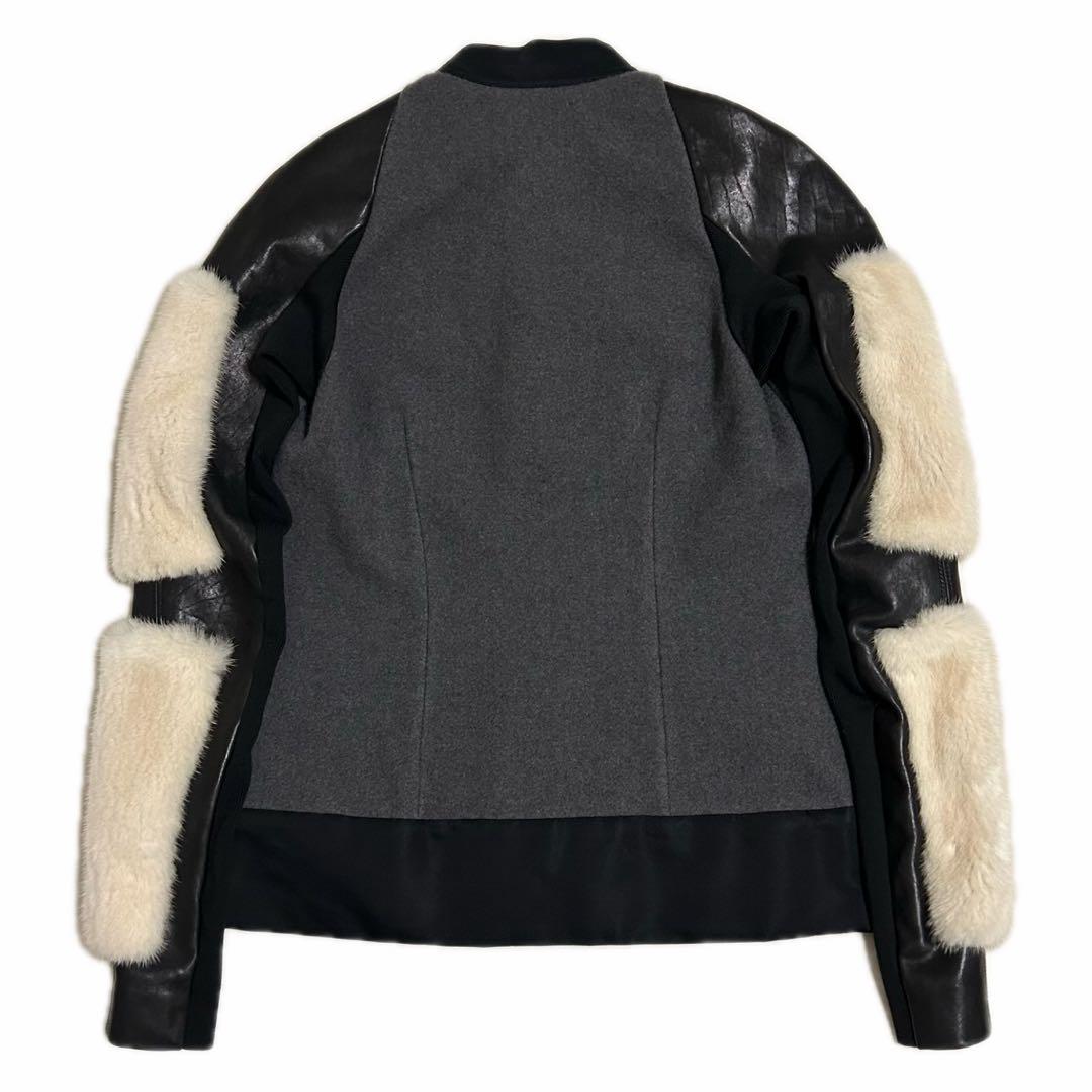 Rick Owens Fur Mix Jacket Blouson