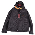 GUCCI Logo Embroidered Nylon Twill Jacket Black Size 48