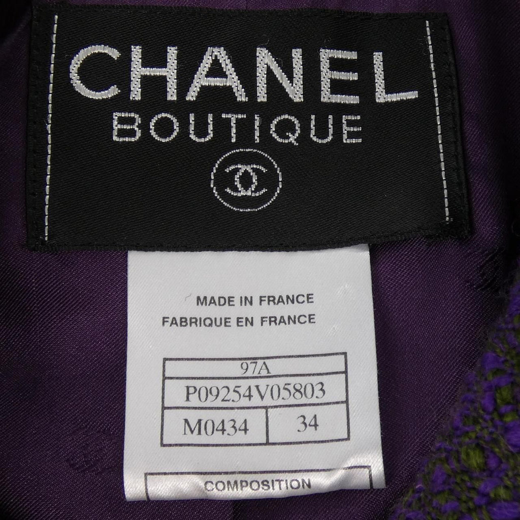 CHANEL Vintage 97A Coat P09254V05803 Size 34