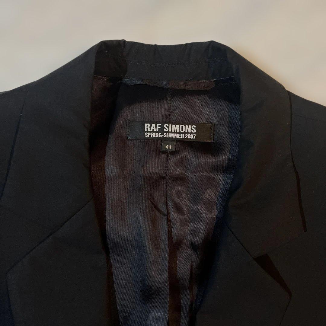 RAF SIMONS 2007SS Chester Coat Black Size 44