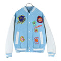 LOUIS VUITTON 23SS × Yayoi Kusama Embroidery Varsity Jacket RM232H VN6 HOL30E Size 52
