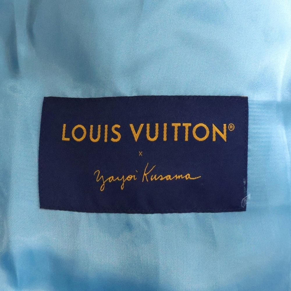 LOUIS VUITTON 23SS × Yayoi Kusama Embroidery Varsity Jacket RM232H VN6 HOL30E Size 52