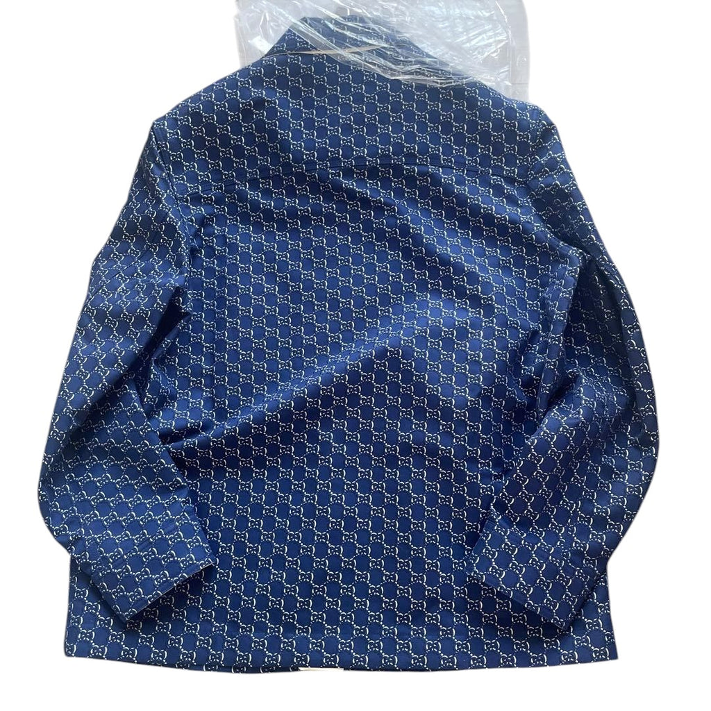 GUCCI 813998 GG Allover Long Top shirt  jacket  Size 50