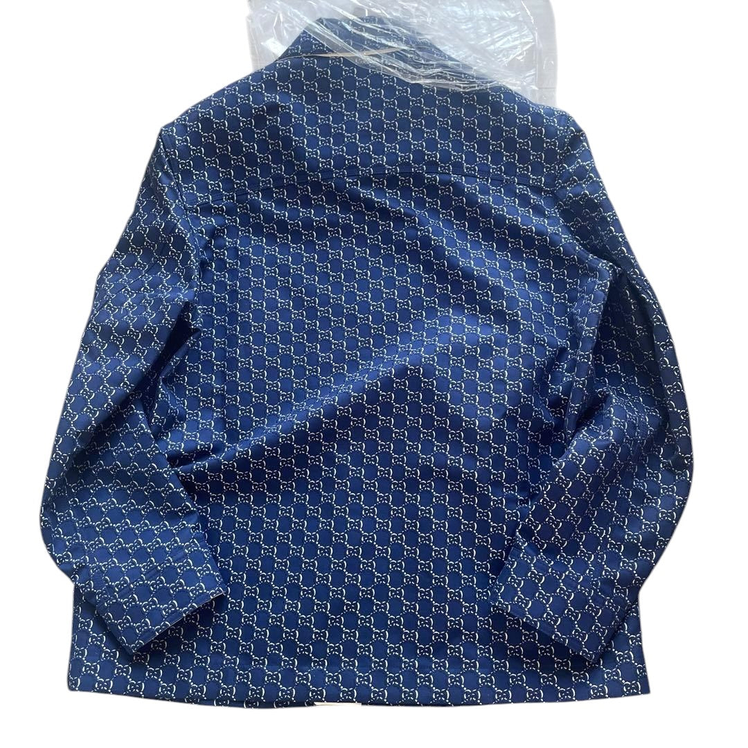 GUCCI 813998 GG Allover Long Top shirt  jacket  Size 50