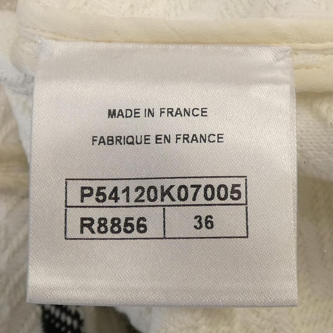 CHANEL No-Collar Jacket P54120K07005 Size 36