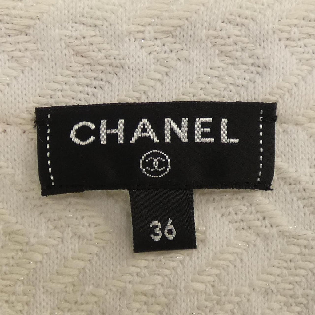 CHANEL No-Collar Jacket P54120K07005 Size 36