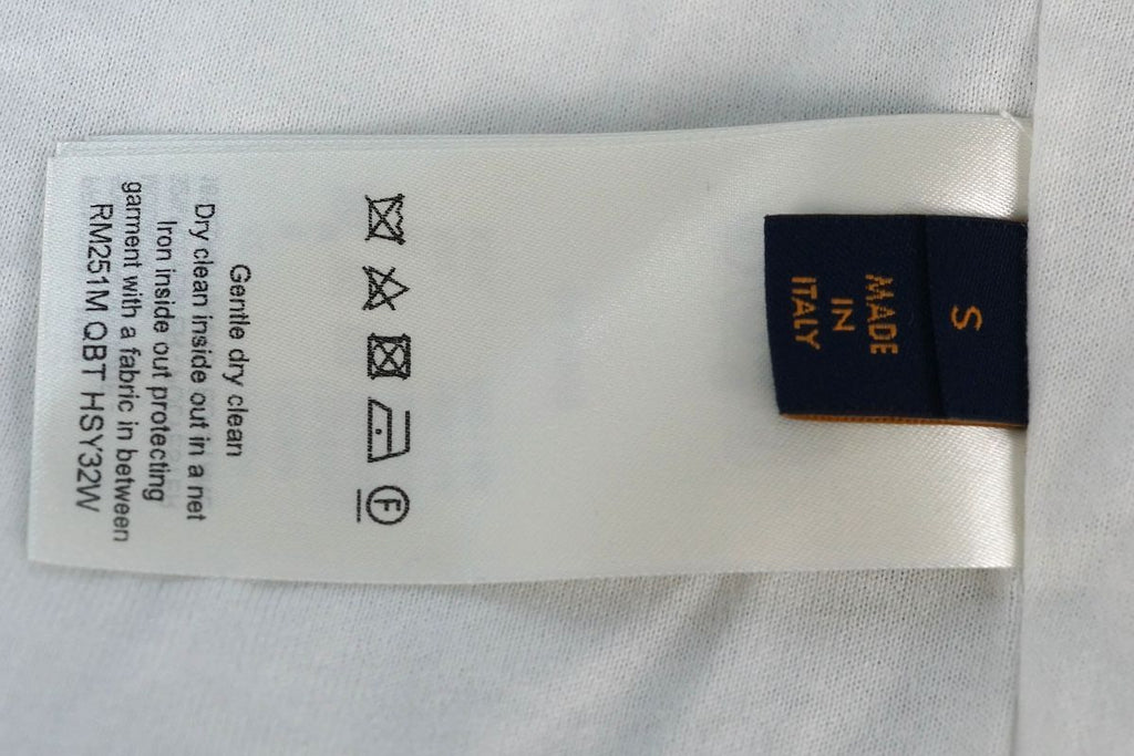 LOUIS VUITTON Damouflage Snow Fleece Zip-Up Blouson White Size S RM251M QBT HSY32W