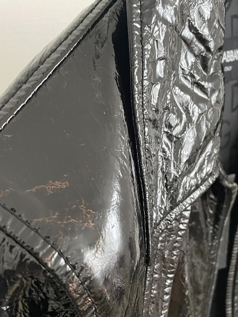 DOLCE & GABBANA Black x Gold Riders Jacket Size 48