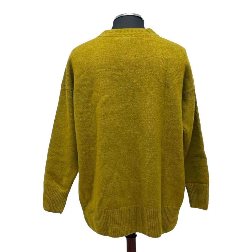 CHANEL 22AW Wool Cashmere Silk Coco Button Knit Cardigan Size 38
