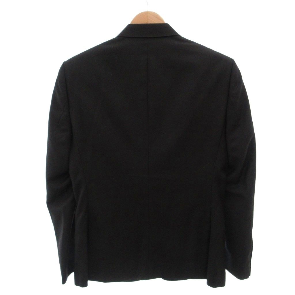 Dolce & Gabbana GOLD Wool Tailored Blazer Silver Buttons Black Size 48