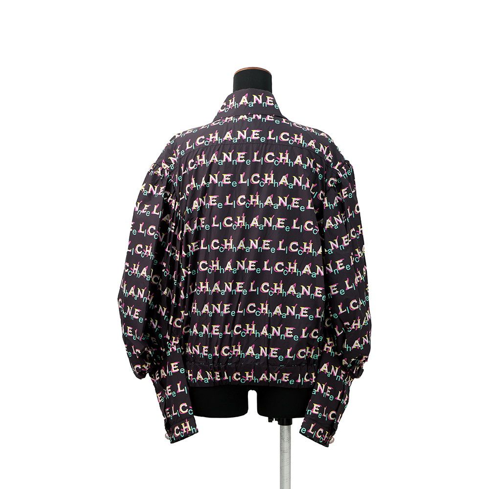 Chanel Nylon Zip Jacket Size 36