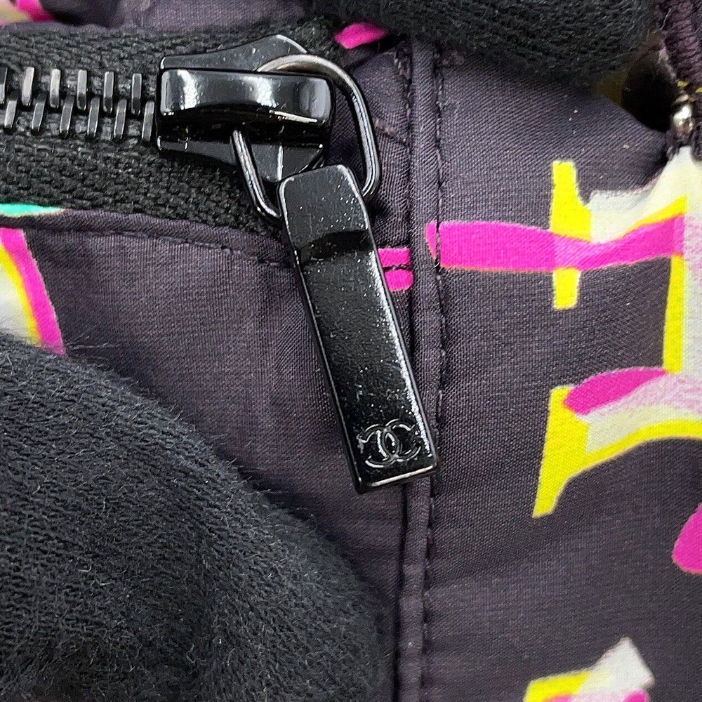 Chanel Nylon Zip Jacket Size 36