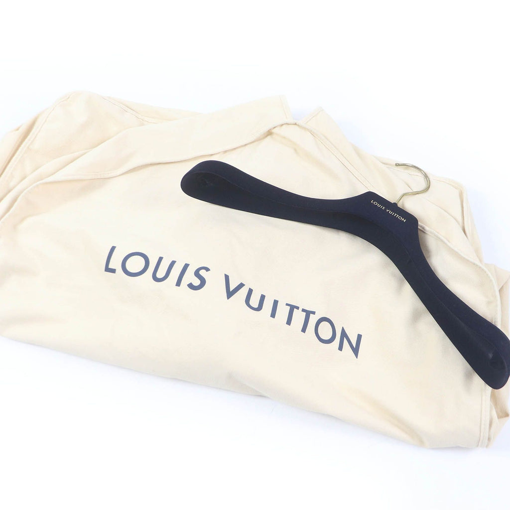 Louis Vuitton 22AW Monogram Lining Chester Coat Navy Size 44