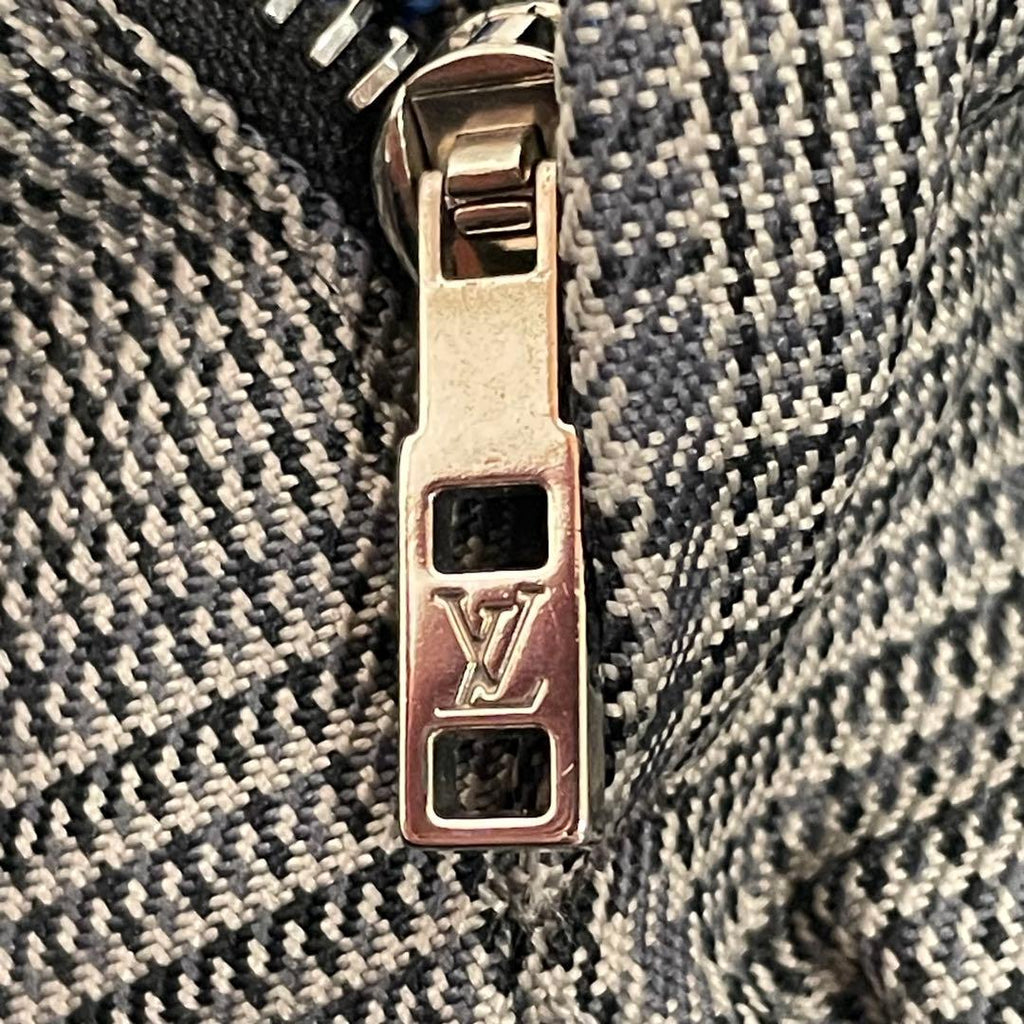 Louis Vuitton Setup Suit Glen Check Record Club Embroidery Size 46