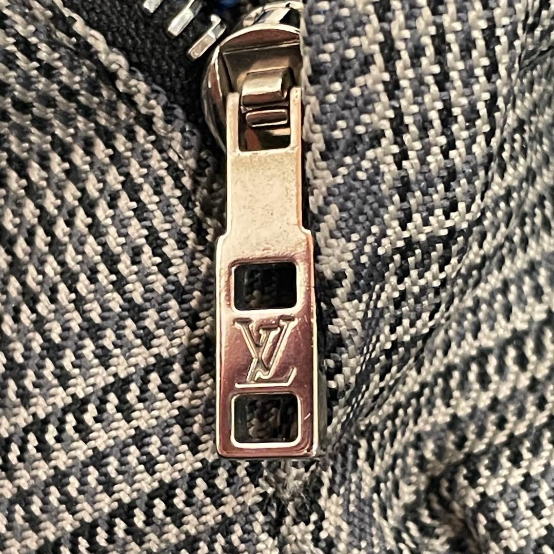 Louis Vuitton Setup Suit Glen Check Record Club Embroidery Size 46