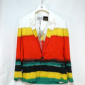 NWT LOEWE Stripes Single Breasted Linen Jacket Size 44