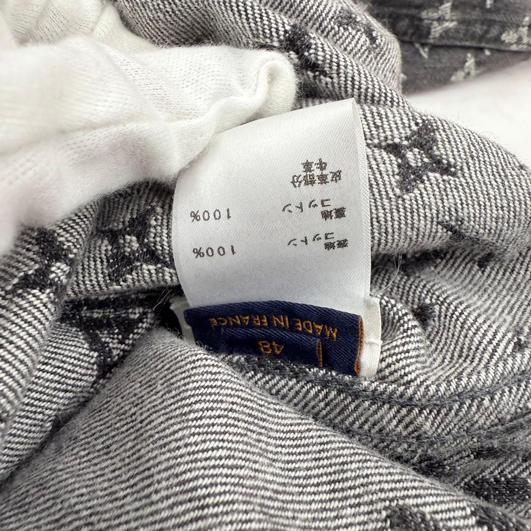 Louis Vuitton × NIGO Monogram Denim Jacket Size 48