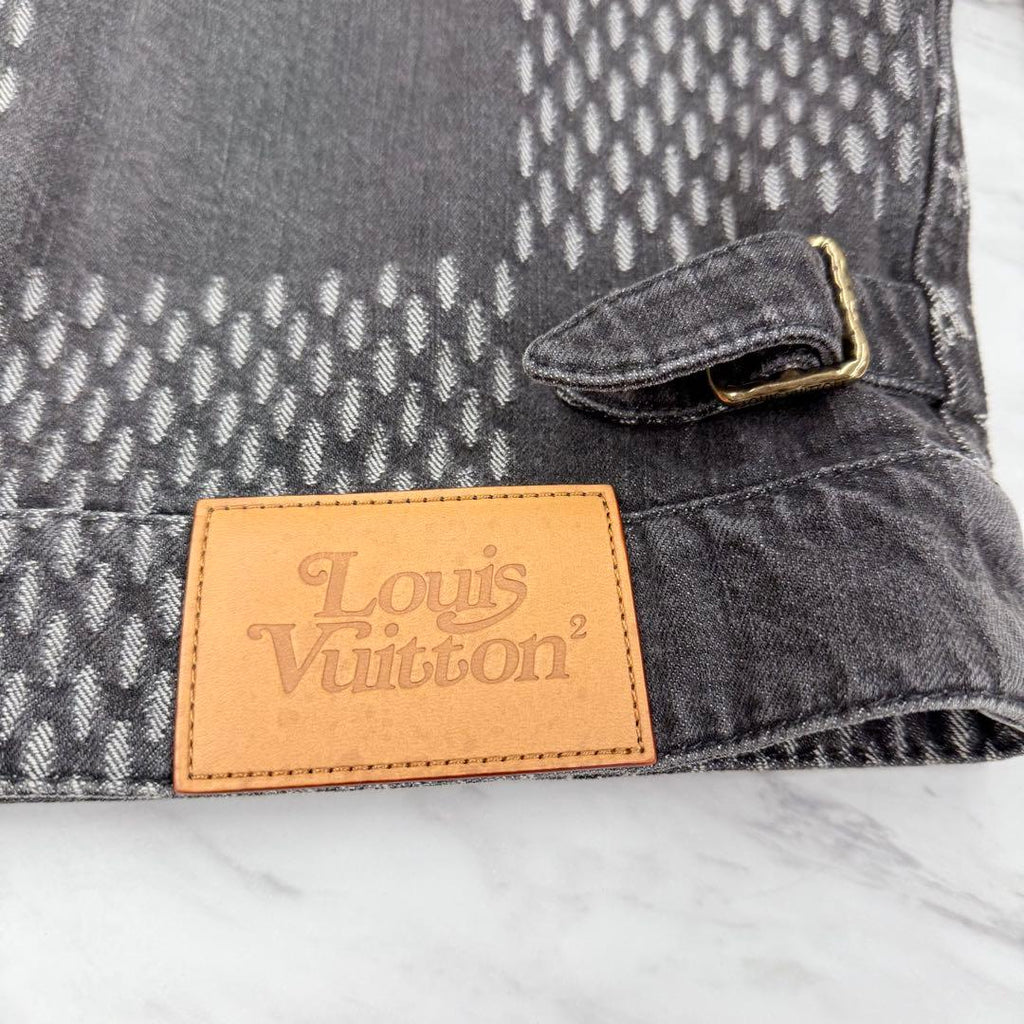 Louis Vuitton × NIGO Monogram Denim Jacket Size 48