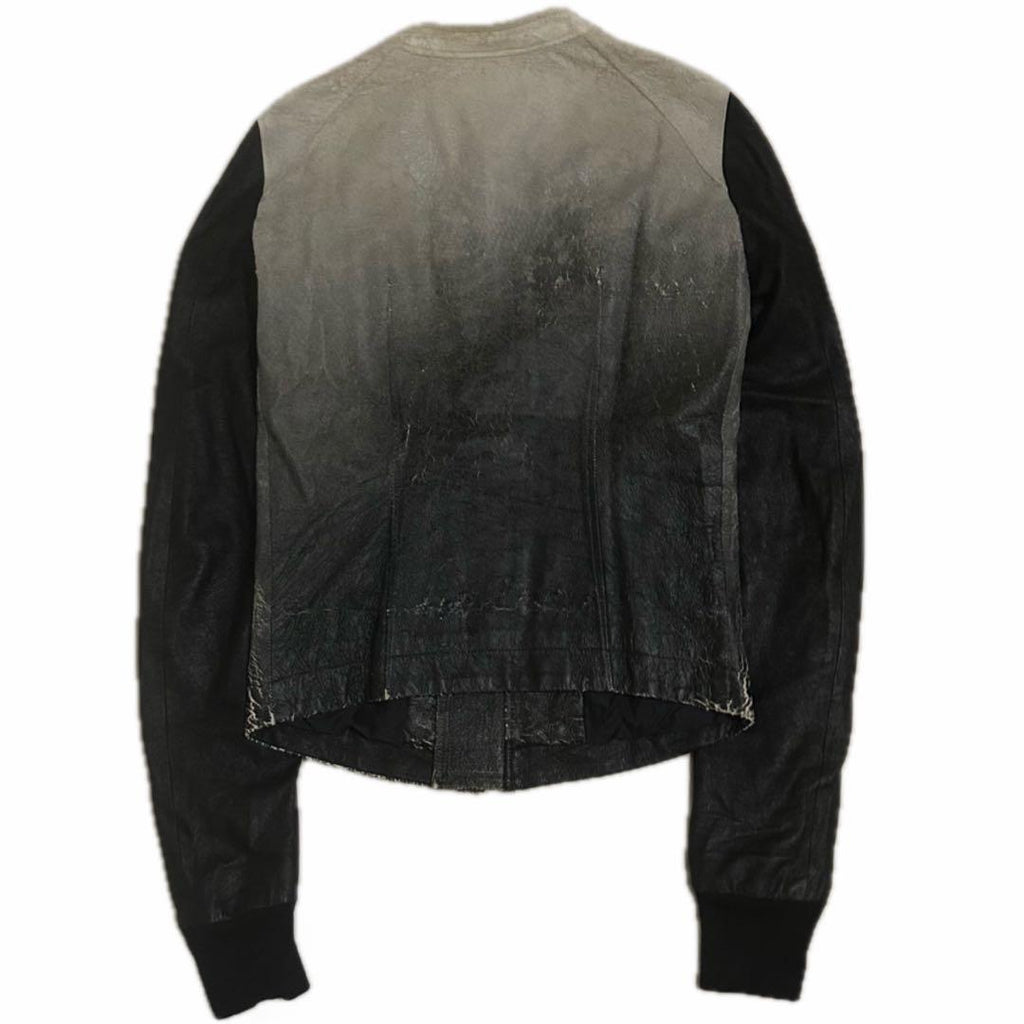 Rick Owens SS09 Gradient Destroy Leather Jacket