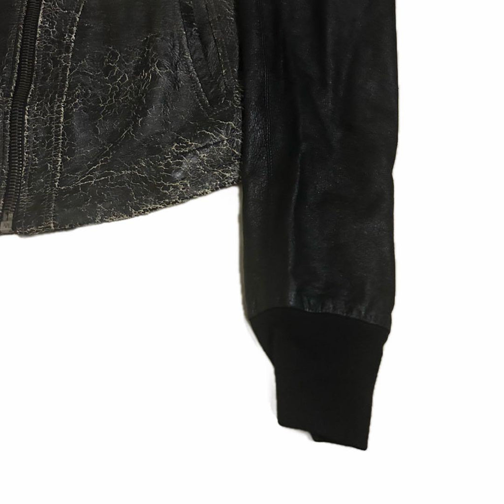 Rick Owens SS09 Gradient Destroy Leather Jacket