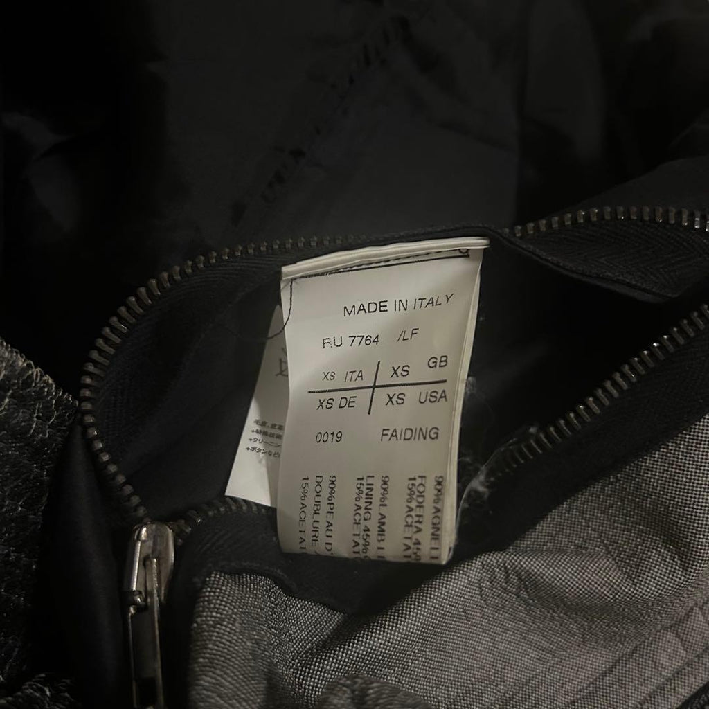 Rick Owens SS09 Gradient Destroy Leather Jacket