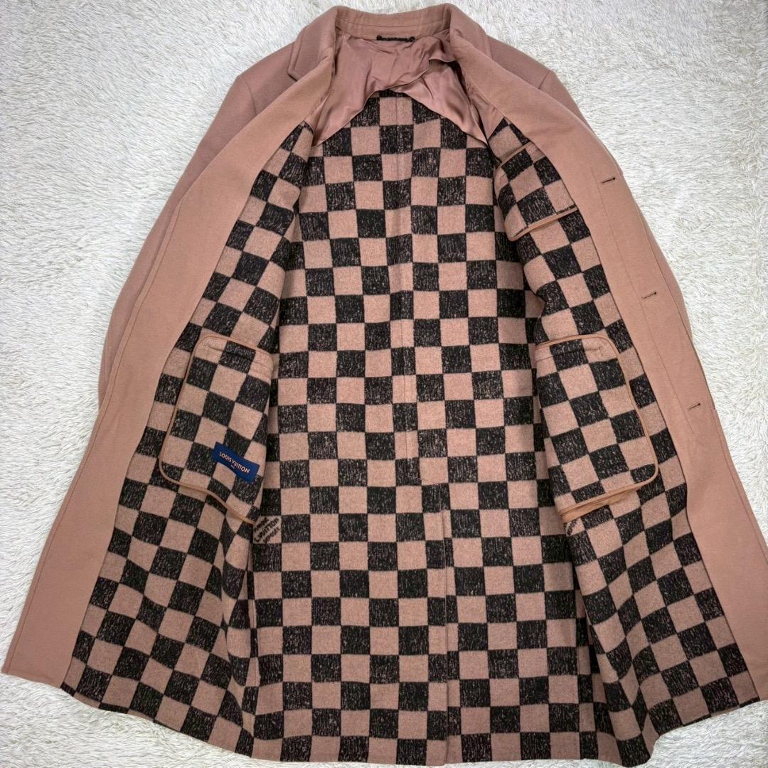 Louis Vuitton Double Face Coat Damier Graphite Size 54