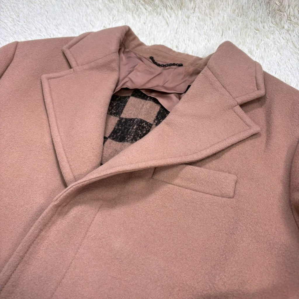 Louis Vuitton Double Face Coat Damier Graphite Size 54