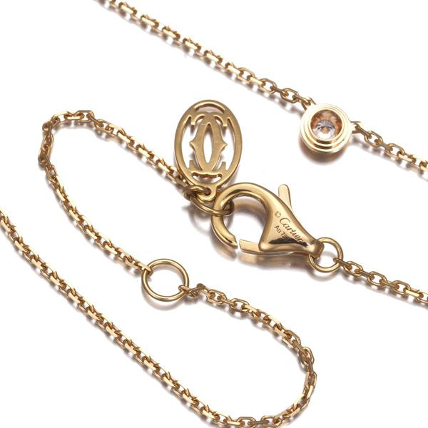 Cartier Diamants Légers de Cartier Necklace XS K18 Yellow Gold Diamond