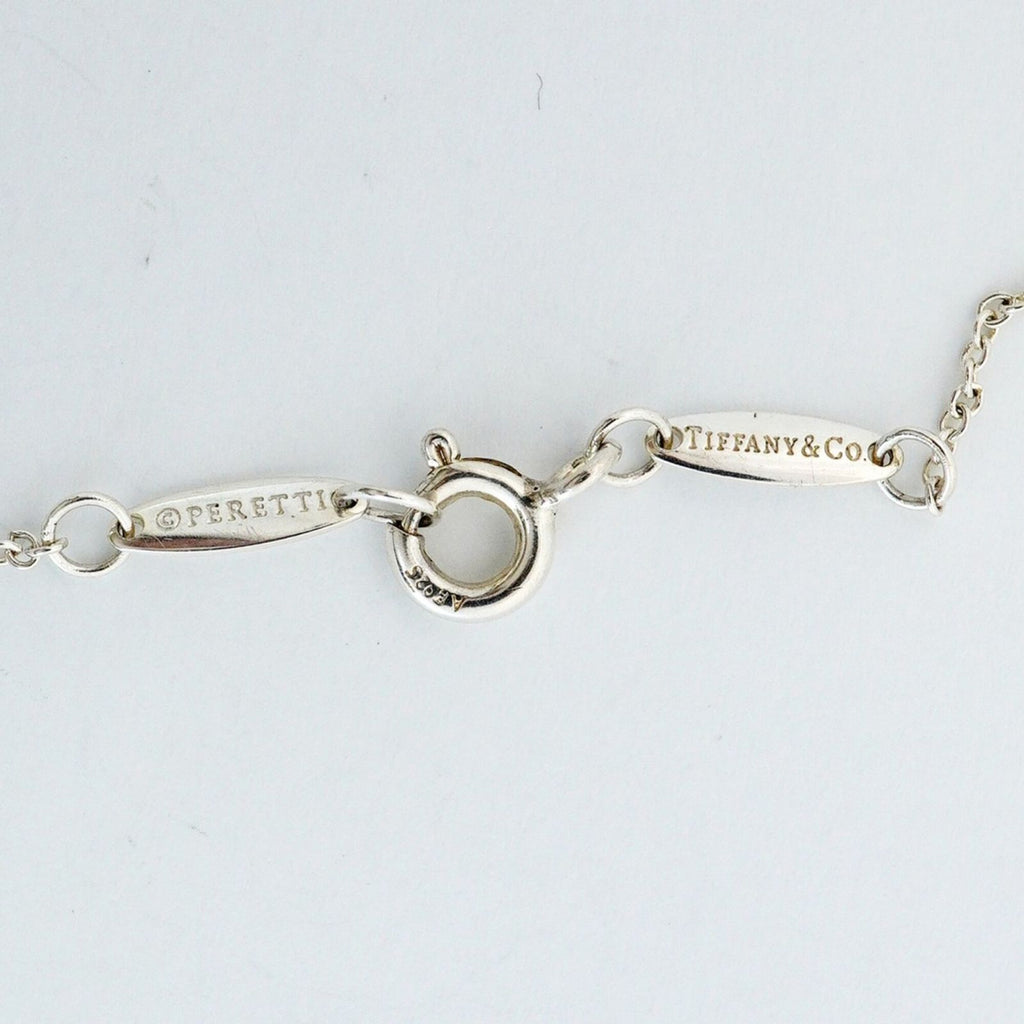 Tiffany & Co. By the Yard Necklace 1PD Diamond Silver 925