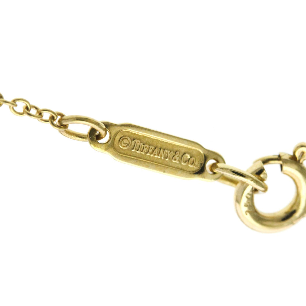 Tiffany & Co. Bow Necklace K18 Yellow Gold