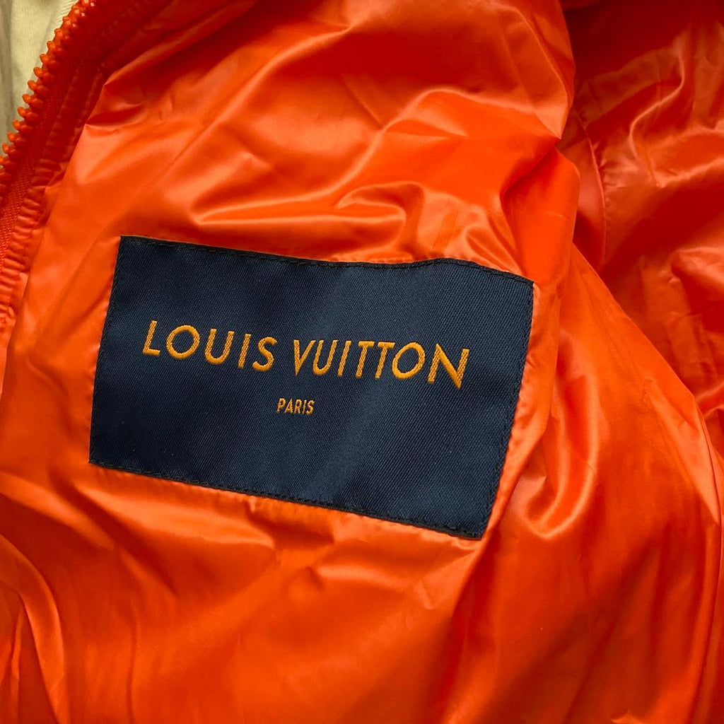 Louis Vuitton Monogram Flower Quilted Blouson Jacket Size 48