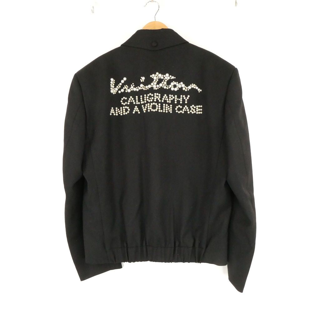 Louis Vuitton 24SS Embellished Wool Blouson Jacket Size 46