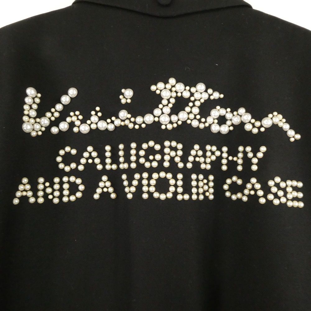Louis Vuitton 24SS Embellished Wool Blouson Jacket Size 46