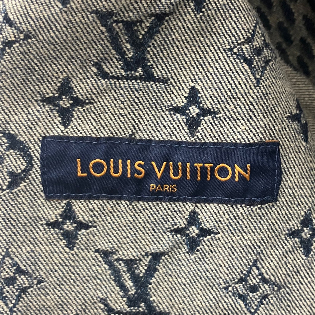 Louis Vuitton Giant Damier Monogram x NIGO Denim Jacket Size 48