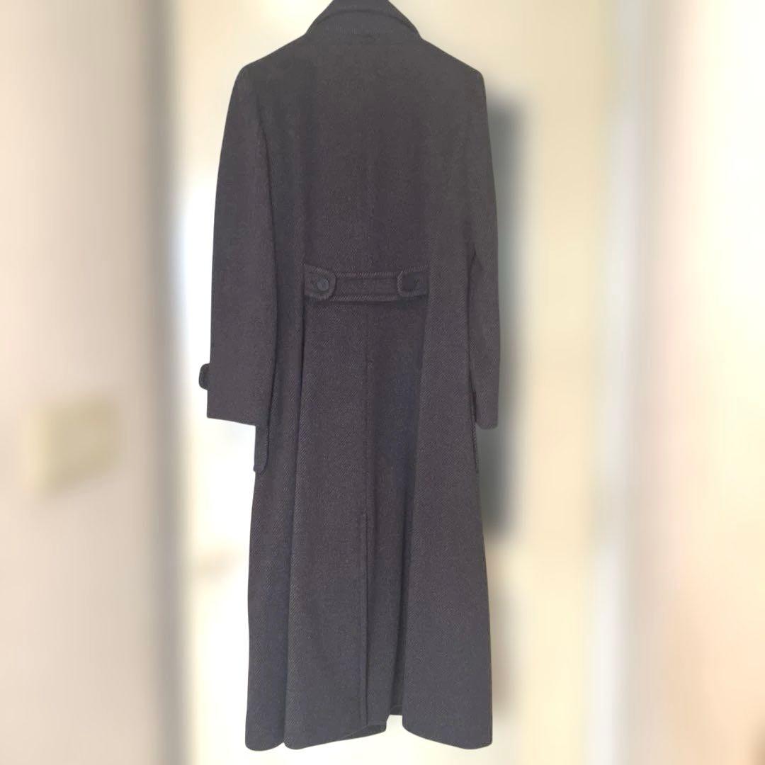 CHANEL Cashmere Blend Tweed Long Coat