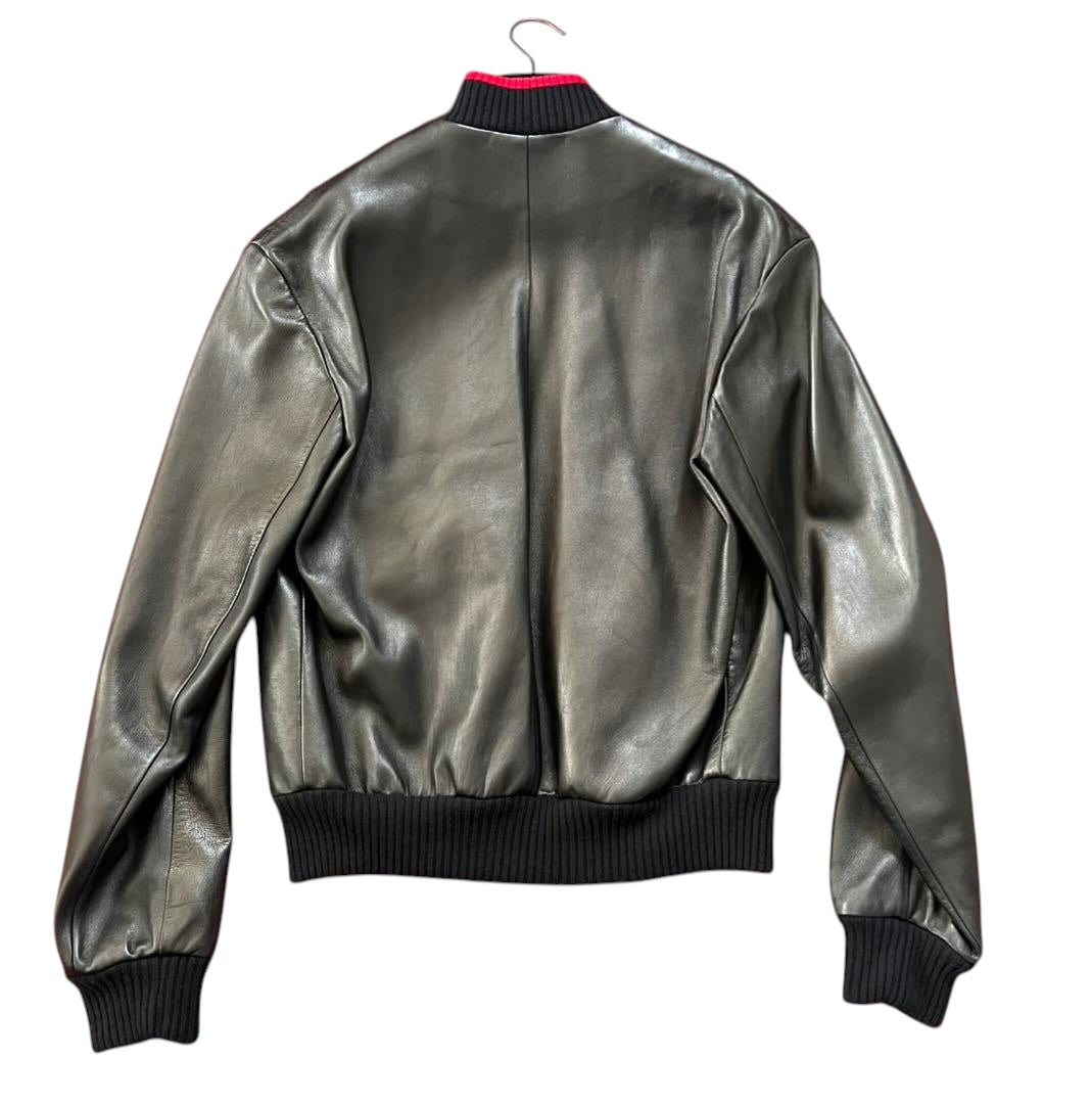 Gucci Sherry Line Leather Jacket