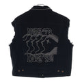 Celine 22SS Studded Cut-Off Denim Vest