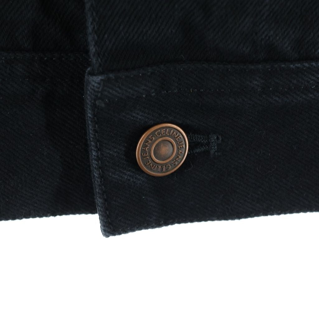Celine 22SS Studded Cut-Off Denim Vest
