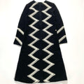 CHANEL CC Logo Cashmere Knit Long Coat Size 34 (XS)