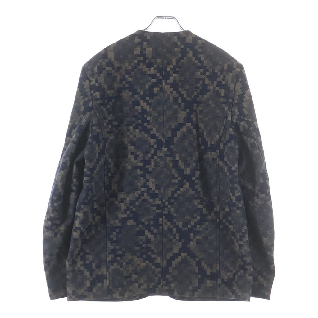 Louis Vuitton 24AW Double-Breasted Cotton Chambray Floral Embroidery Jacket