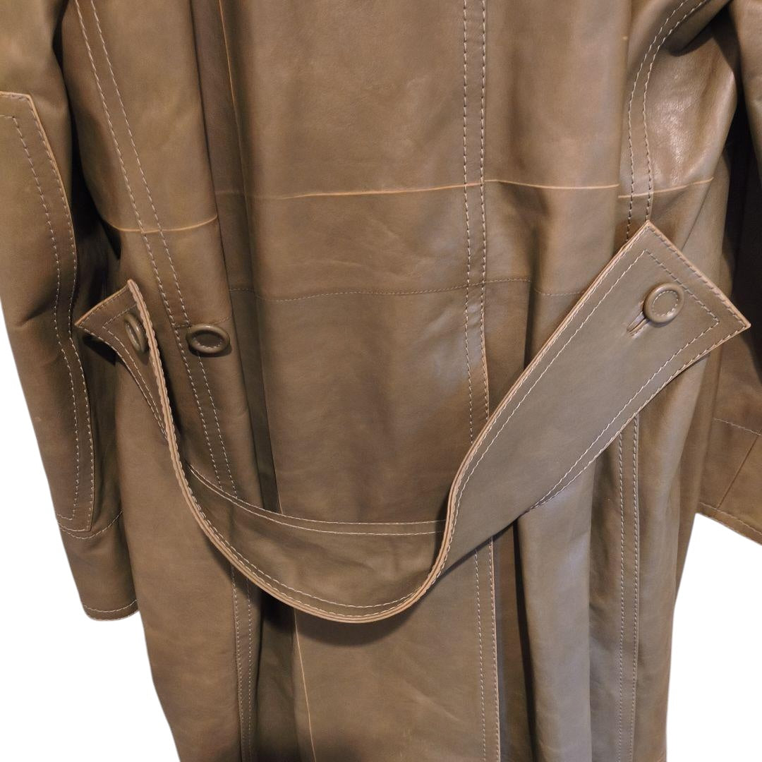 Gucci Sabato Leather Coat
